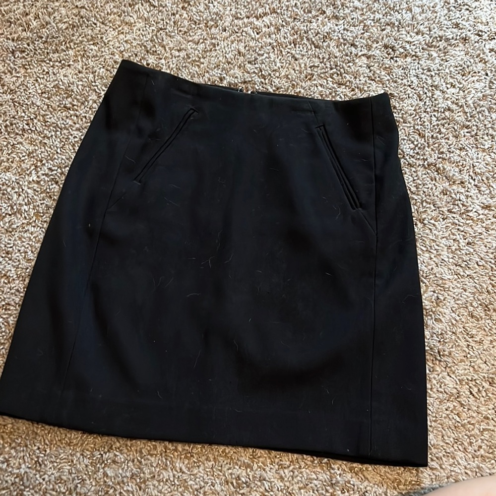 Ann Taylor loft size 0 black pencils skirt